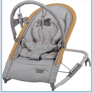 Gray Baby Rocker with Stationary Mode Safety 1st Amherst Rocker, Stardust